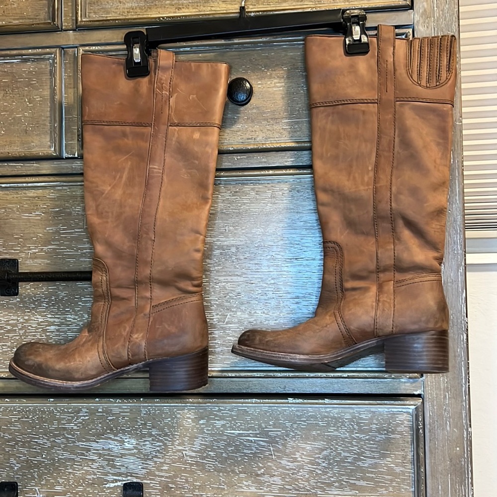 Halogen brown knee high boots